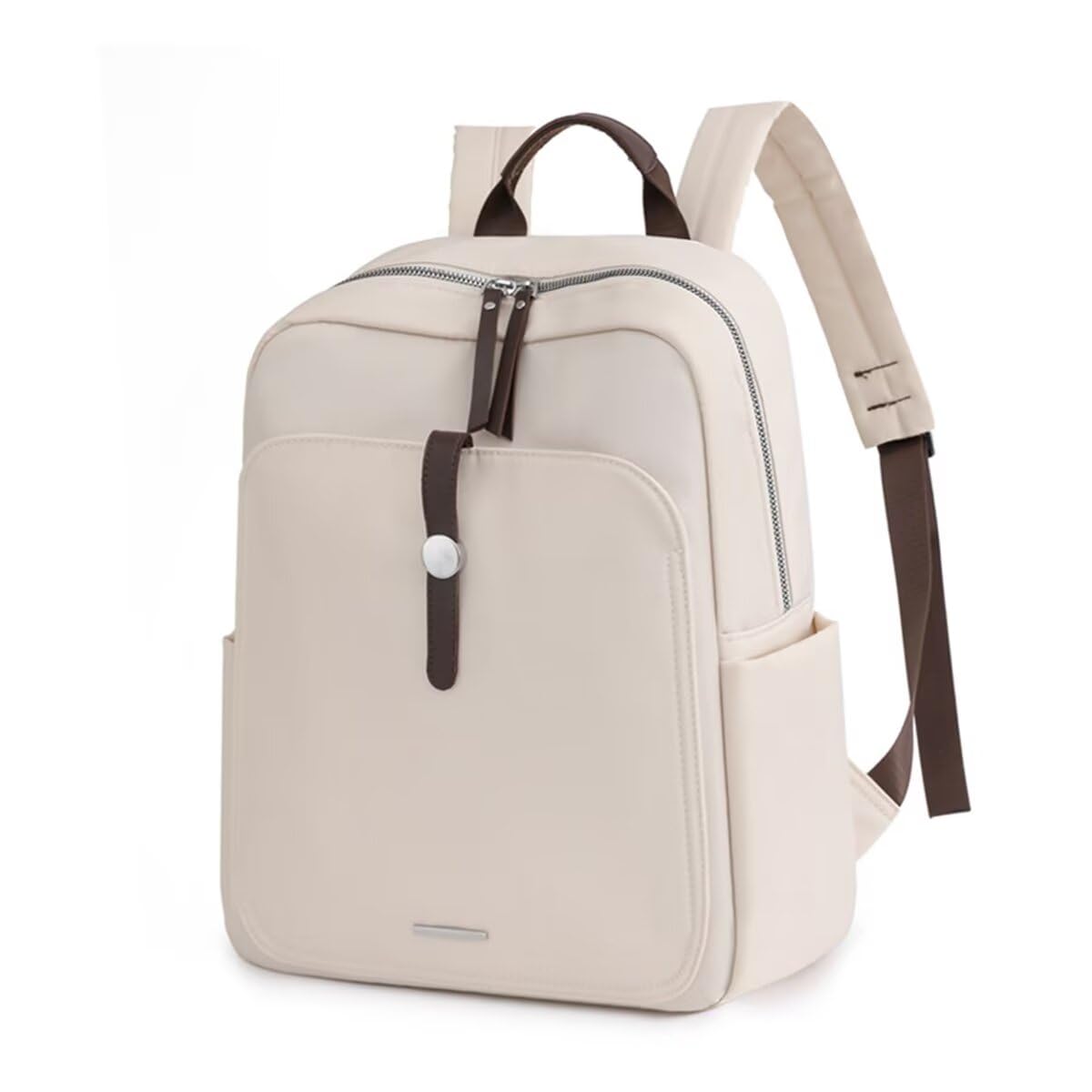 Rucsac Dollcini impermeabil din nailon pentru femei cu compartiment pentru laptop - Geantă ușoară și spațioasă pentru serviciu, călătorii și utilizare zilnică