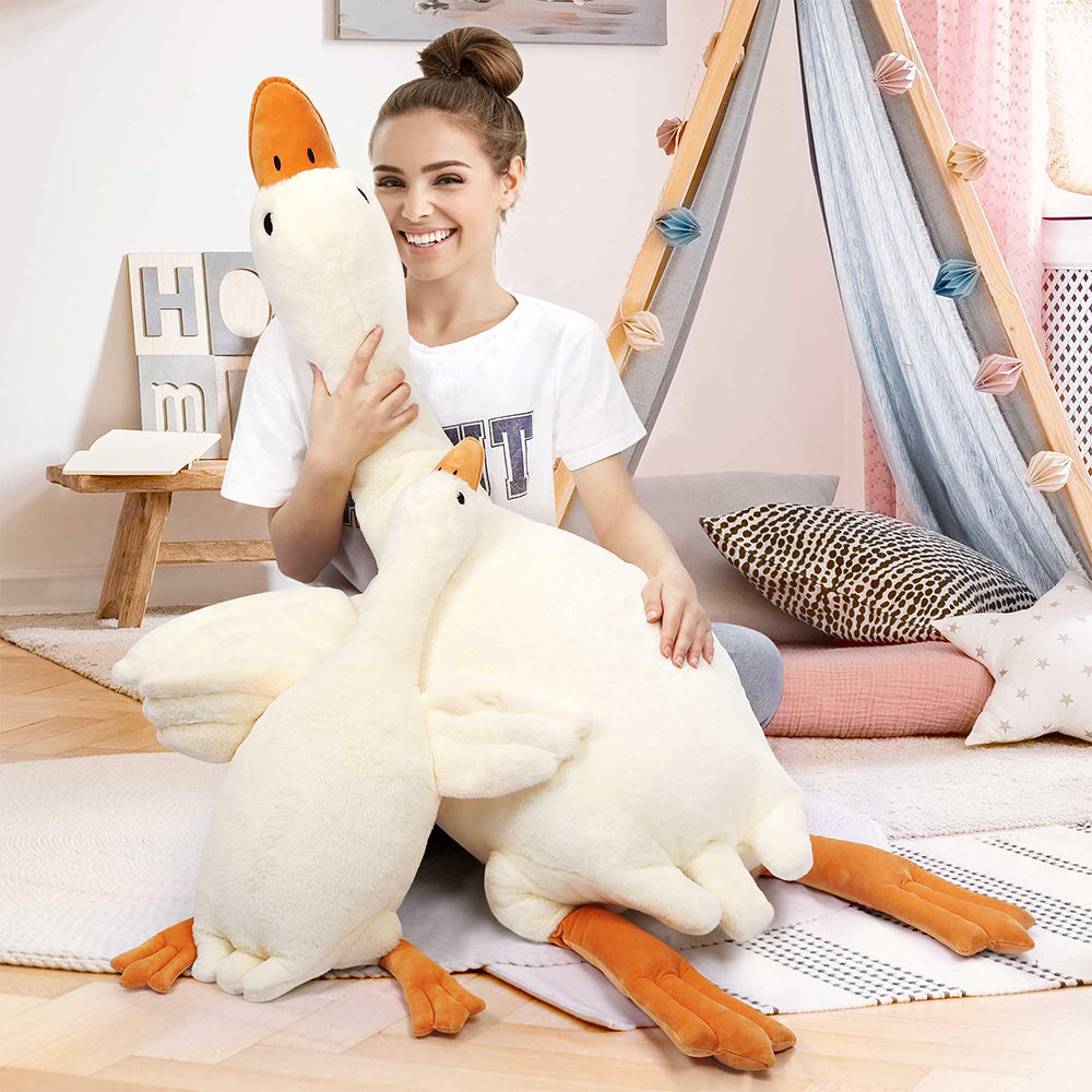 Dollcini DreamPets – Gâscă de pluș moale, capibara și unicorn în mai multe dimensiuni