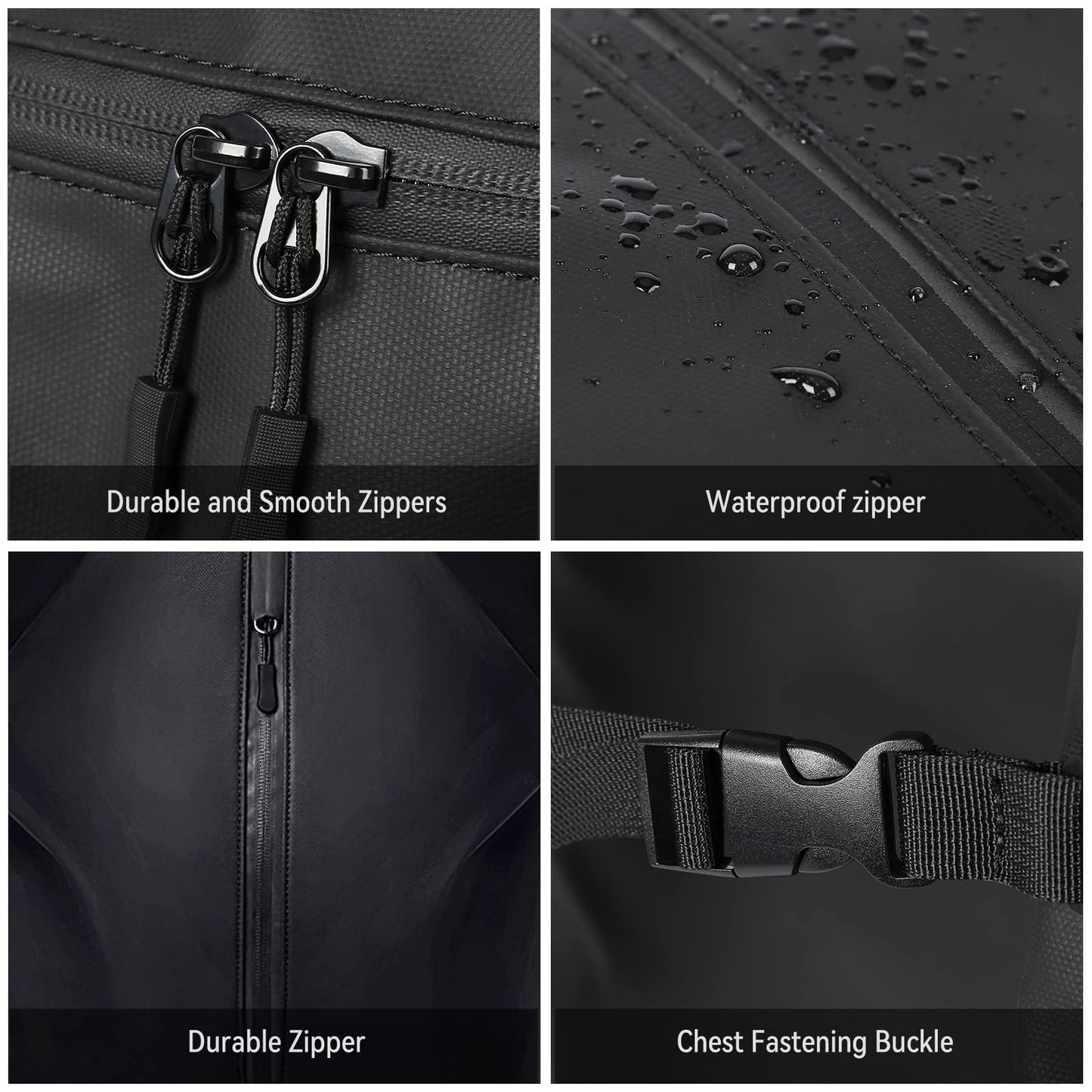 Dollcini, Rucsac de motocicletă pentru bărbați și femei, rucsac impermeabil cu cască, geantă pentru laptop, rucsac de călătorie