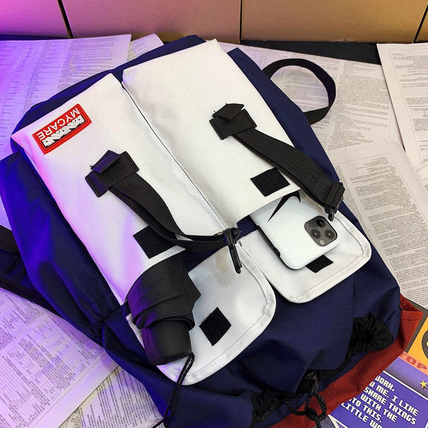 Rucsac universitar Dollcini impermeabil și ergonomic - Capacitate mare, geantă de student durabilă pentru liceeni și studenți