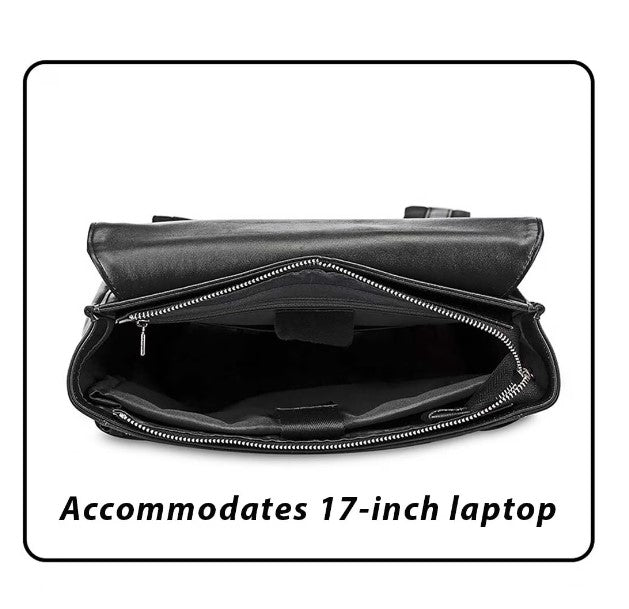 Dollcini Elegance – Rucsac Premium pentru Bărbați din Nylon Rezistent la Apă, cu Compartiment pentru Laptop și Design Ergonomic