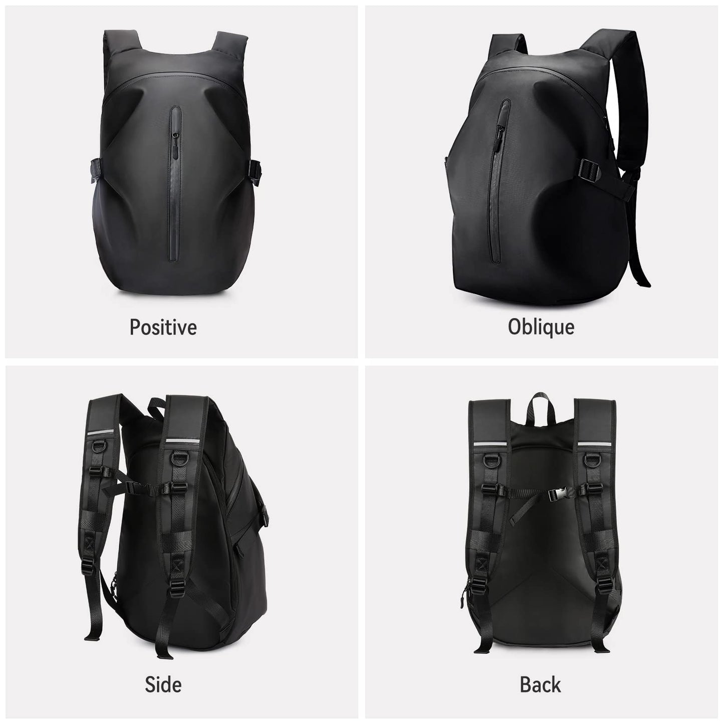 Dollcini, Rucsac de motocicletă pentru bărbați și femei, rucsac impermeabil cu cască, geantă pentru laptop, rucsac de călătorie
