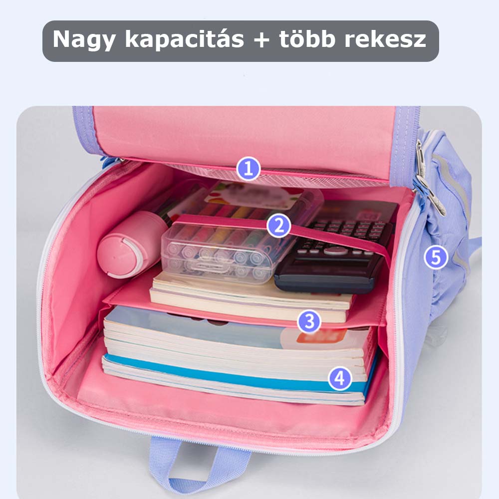 Dollcini, rucsac elegant pentru campus, geantă la modă pentru zi cu zi, impermeabilă, confortabilă, practică, durabilă și rezistentă la uzură