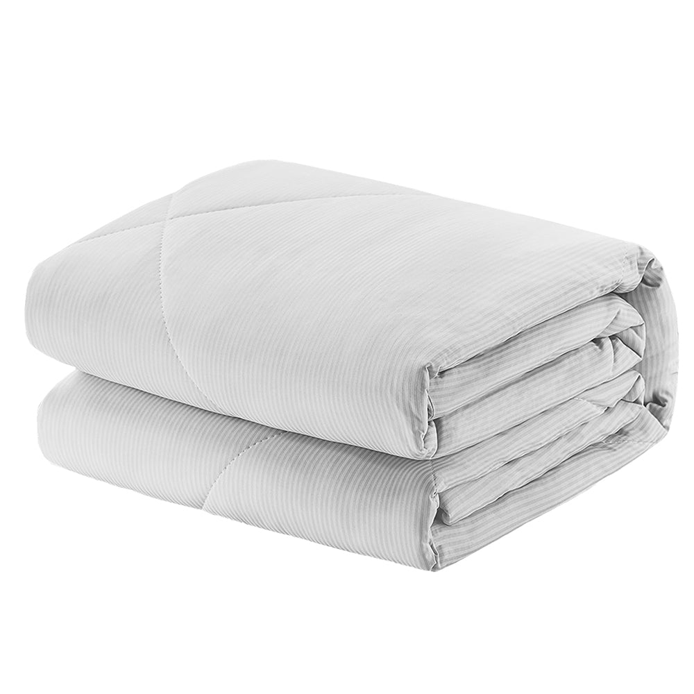 Dollcini, pilotă de vară confortabilă, ușoară, pentru 4 sezoane, 200 x 230 cm, 100% fibră, 2,5 kg