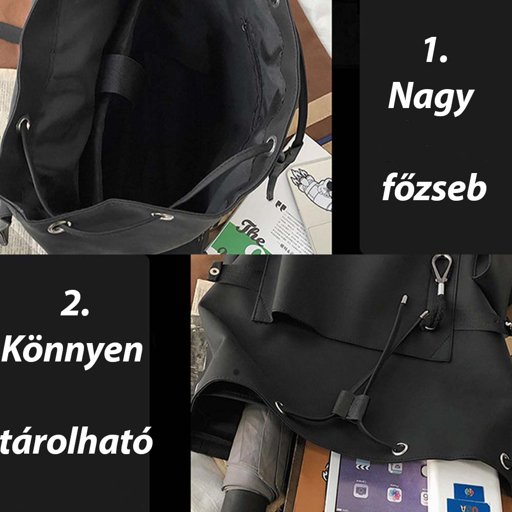 Dollcini Férfi Divatos Hátizsák – Víz- és Karcálló, Többfunkciós