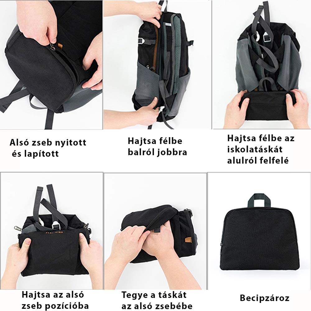 Dollcini, Rucsac unisex pentru laptop, impermeabil, Mai multe culori