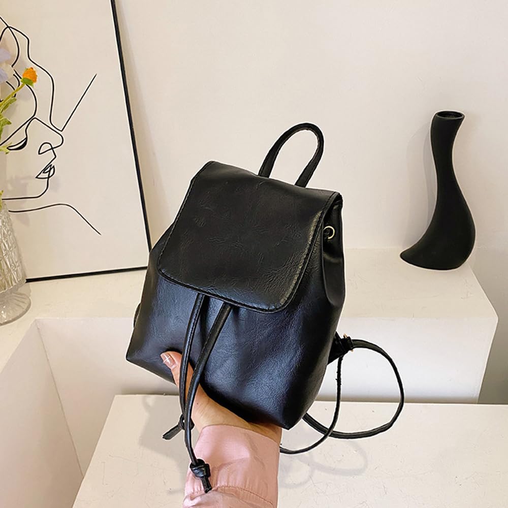 Dollcini, rucsac impermeabil din piele ecologică pentru femei, rucsac elegant, la modă, drăguț, modern