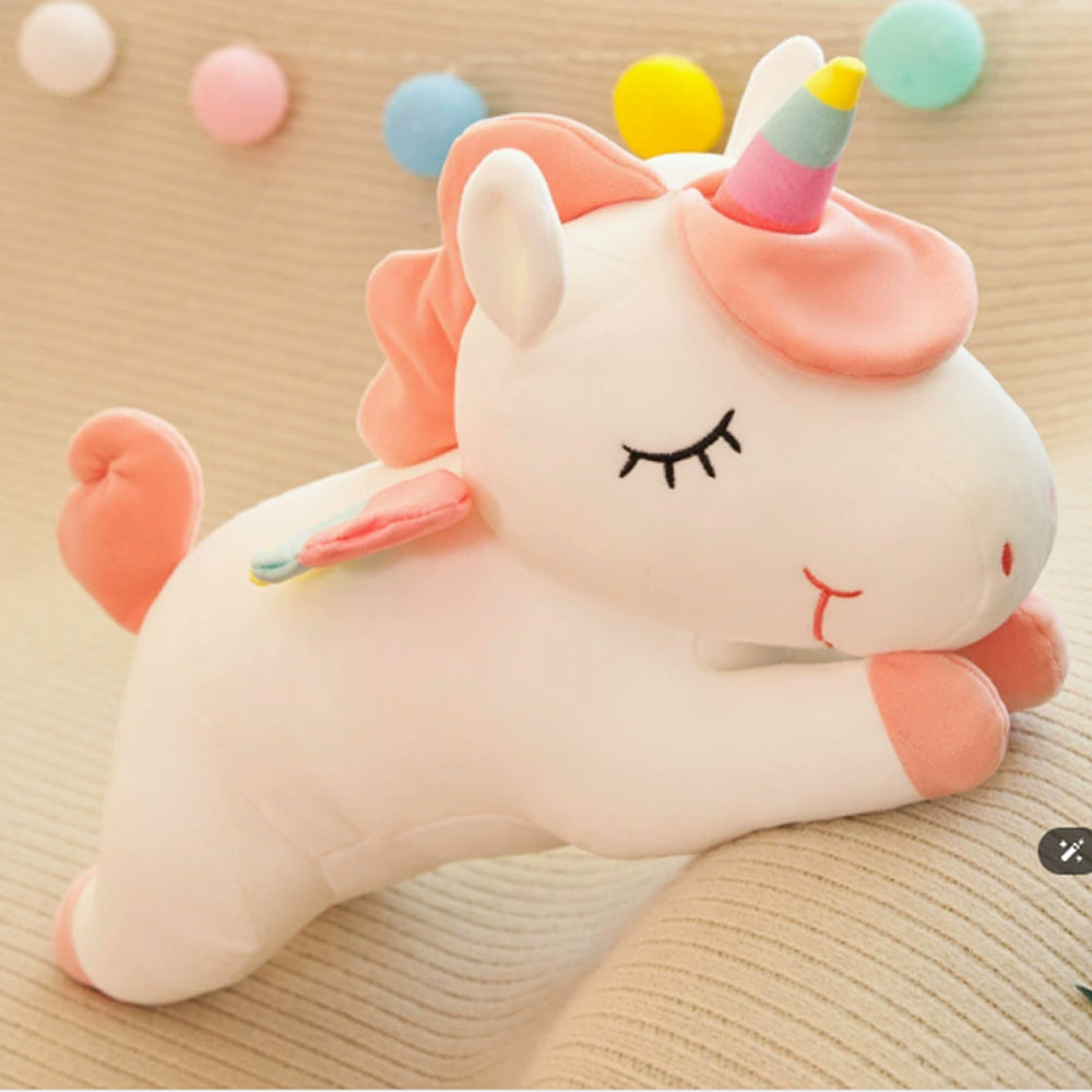 Dollcini DreamPets – Gâscă de pluș moale, capibara și unicorn în mai multe dimensiuni