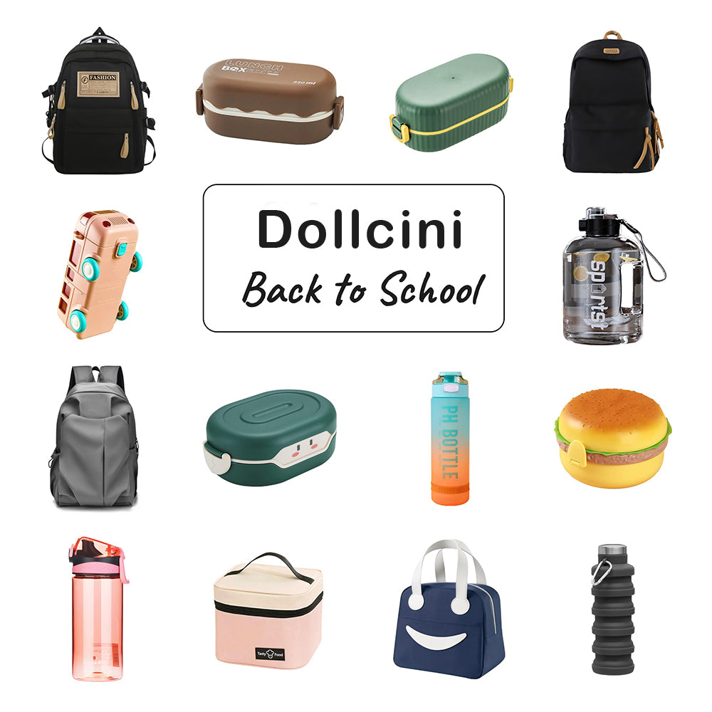 Dollcini rucsac unisex pentru elevi – rucsac școlar ușor și la modă