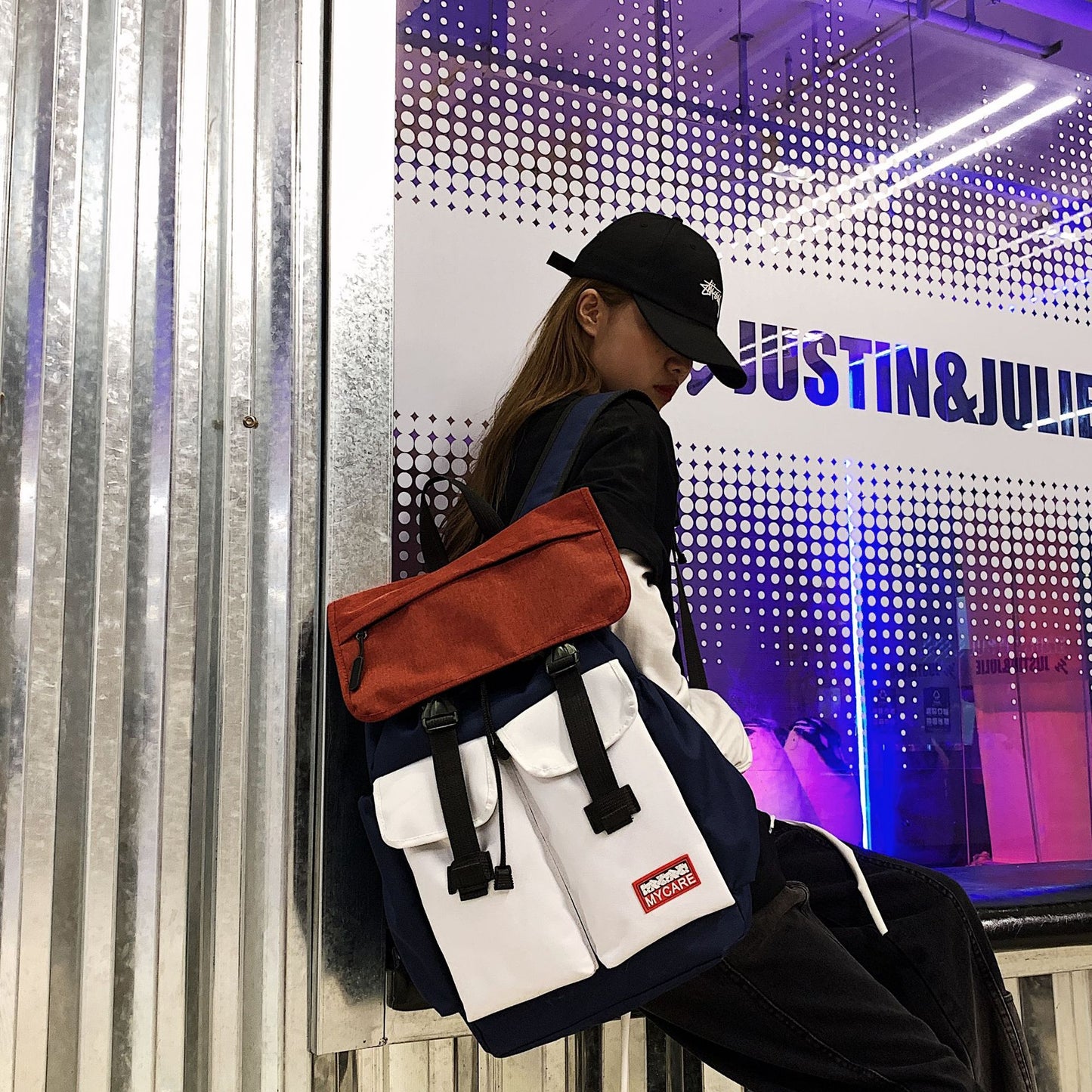 Rucsac universitar Dollcini impermeabil și ergonomic - Capacitate mare, geantă de student durabilă pentru liceeni și studenți