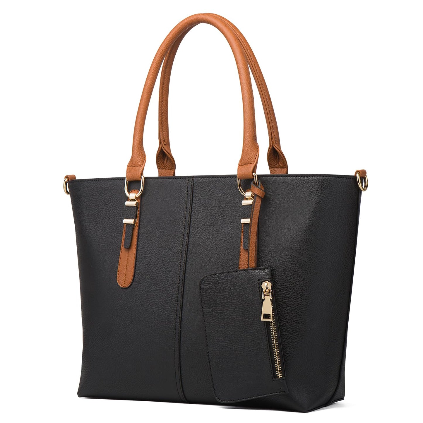 Set de 4 genți Dollcini pentru femei – geantă elegantă, geantă crossbody, portofel și portcard