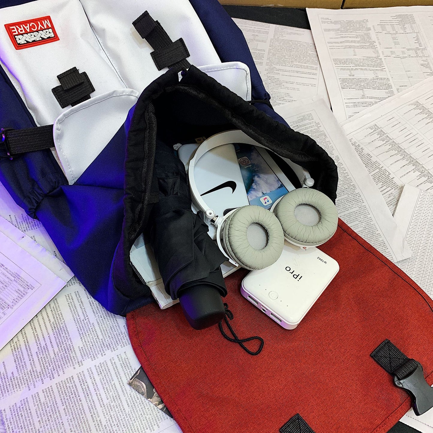 Rucsac universitar Dollcini impermeabil și ergonomic - Capacitate mare, geantă de student durabilă pentru liceeni și studenți