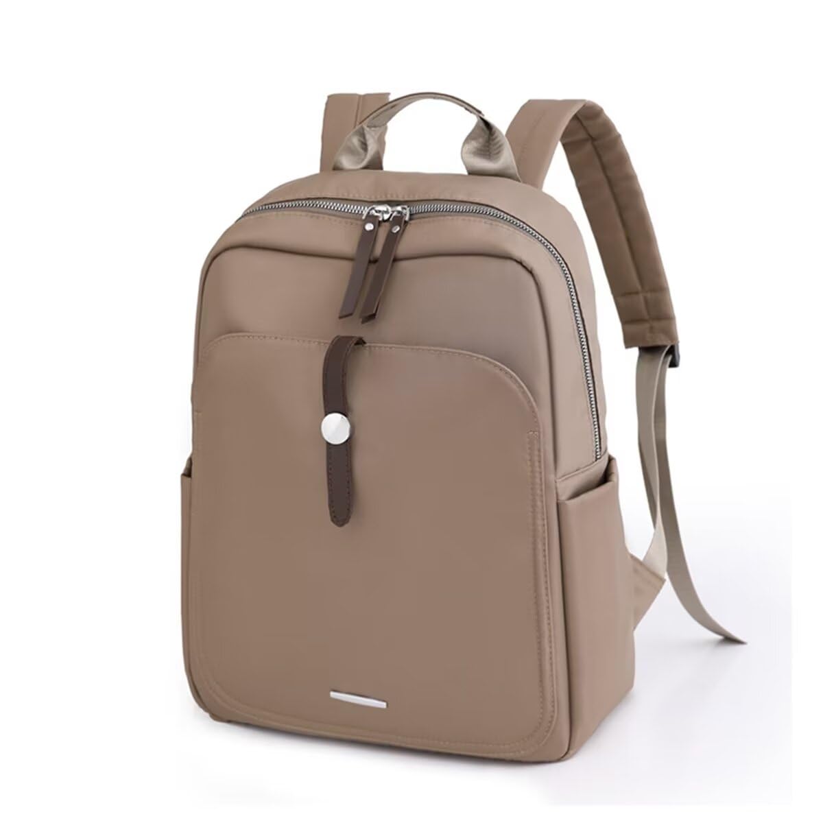 Rucsac Dollcini impermeabil din nailon pentru femei cu compartiment pentru laptop - Geantă ușoară și spațioasă pentru serviciu, călătorii și utilizare zilnică