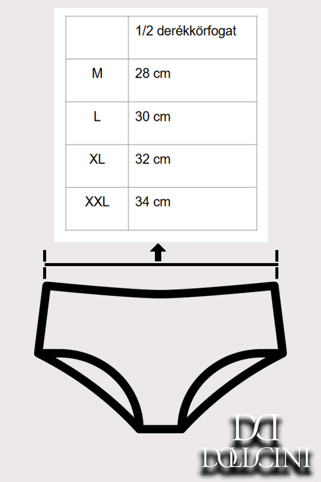Dollcini ,Klasszikus Női Bugyi, Brazil Női Bugyi, Virágmintás Csipkés Női Bugyi,95% Pamut + Spandex-Többszínű, 6 db-os Csomag