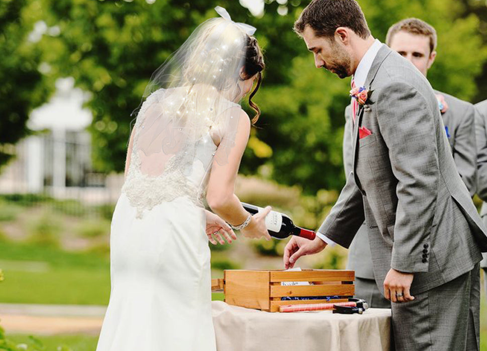 Dollcini Világító LED-es Szarvas Fejpánt – Fátyollal, Fehér