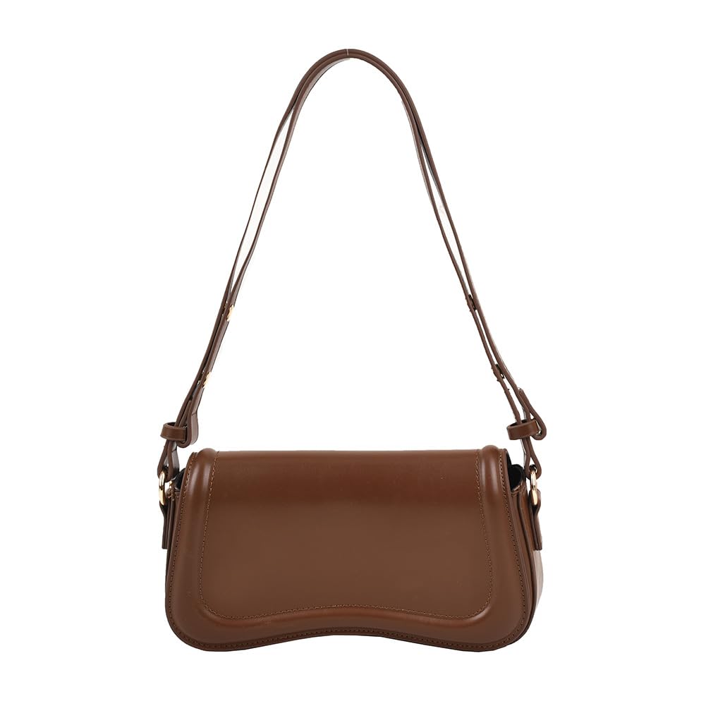 Dollcini, geantă de umăr pentru femei, portofel, geantă de umăr din piele PU, geantă crossbody, curea de umăr reglabilă