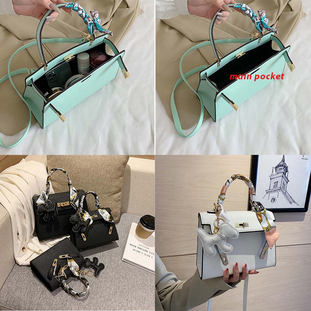 Geantă crossbody la modă pentru femei - Geantă elegantă, practică și spațioasă, cu curea reglabilă și compartimente cu fermoar