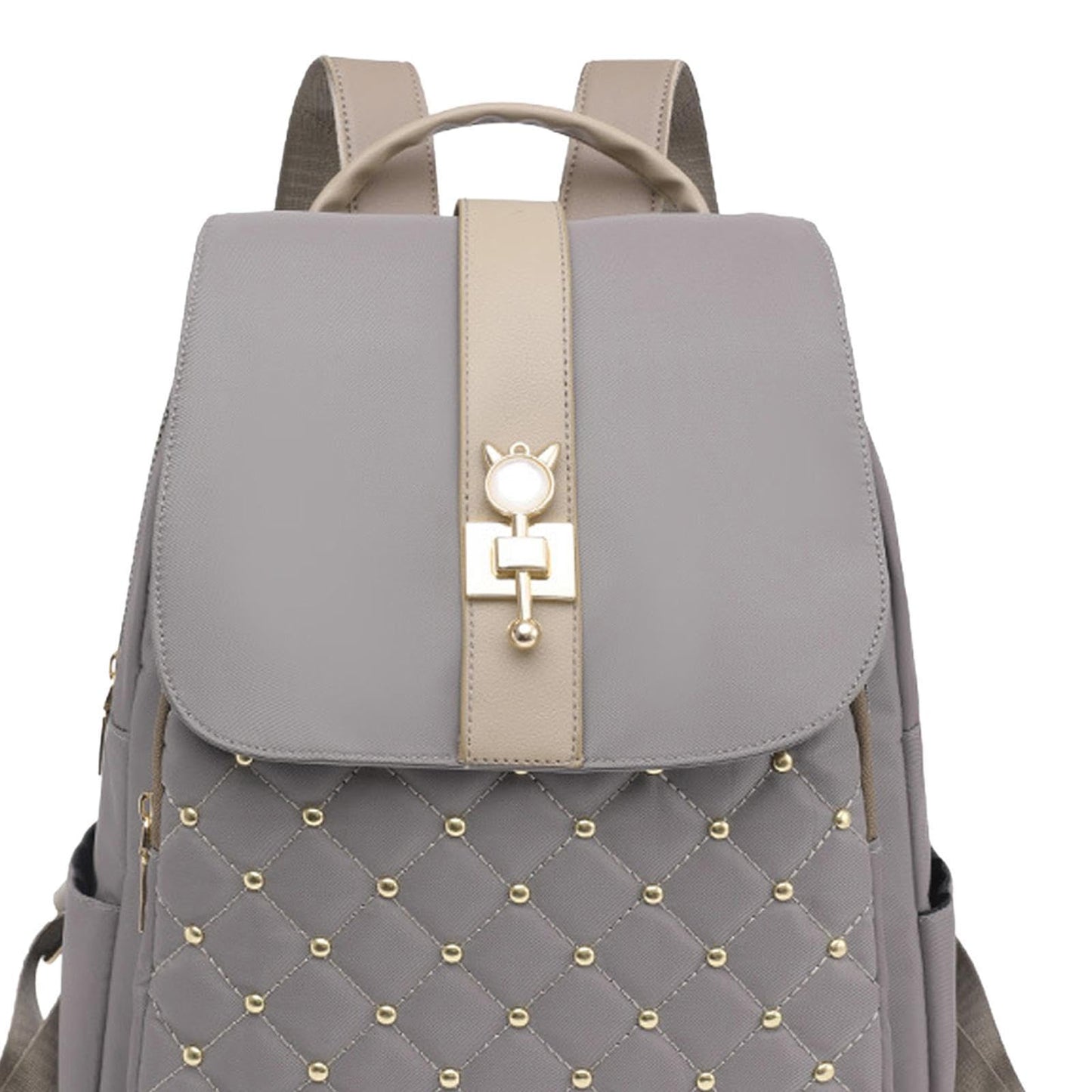 Dollcini, rucsac antifurt din nailon, capacitate mare, rucsac la modă, rucsac elegant, campus