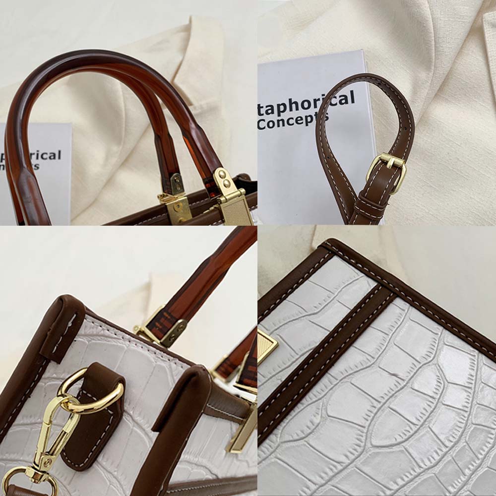 Dollcini, geantă crossbody la modă pentru femei, din piele ecologică, elegantă și practică, durabilă și ușor de curățat