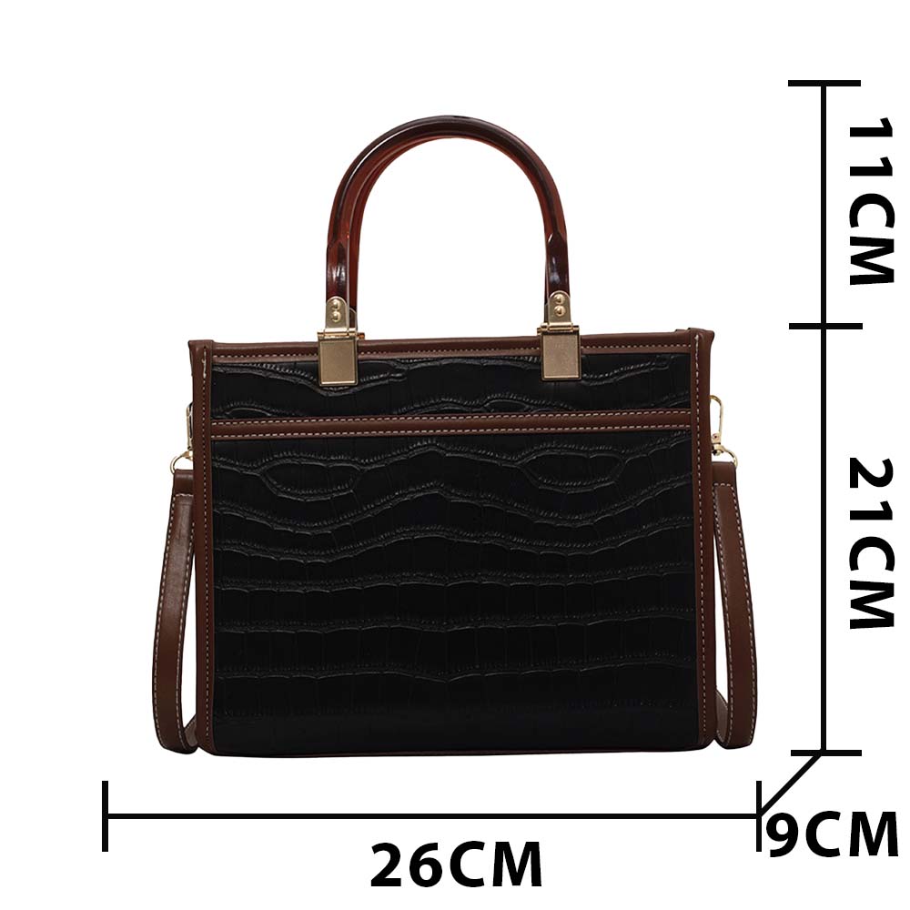 Dollcini, geantă crossbody la modă pentru femei, din piele ecologică, elegantă și practică, durabilă și ușor de curățat