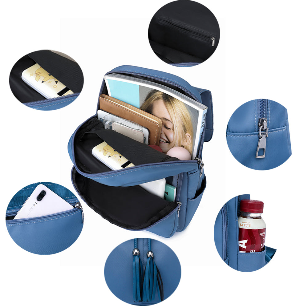 Dollcini, rucsac la modă pentru femei, elegant și practic, durabil și impermeabil, capacitate mare