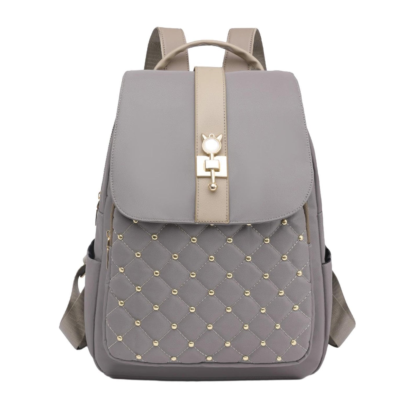 Dollcini, rucsac antifurt din nailon, capacitate mare, rucsac la modă, rucsac elegant, campus