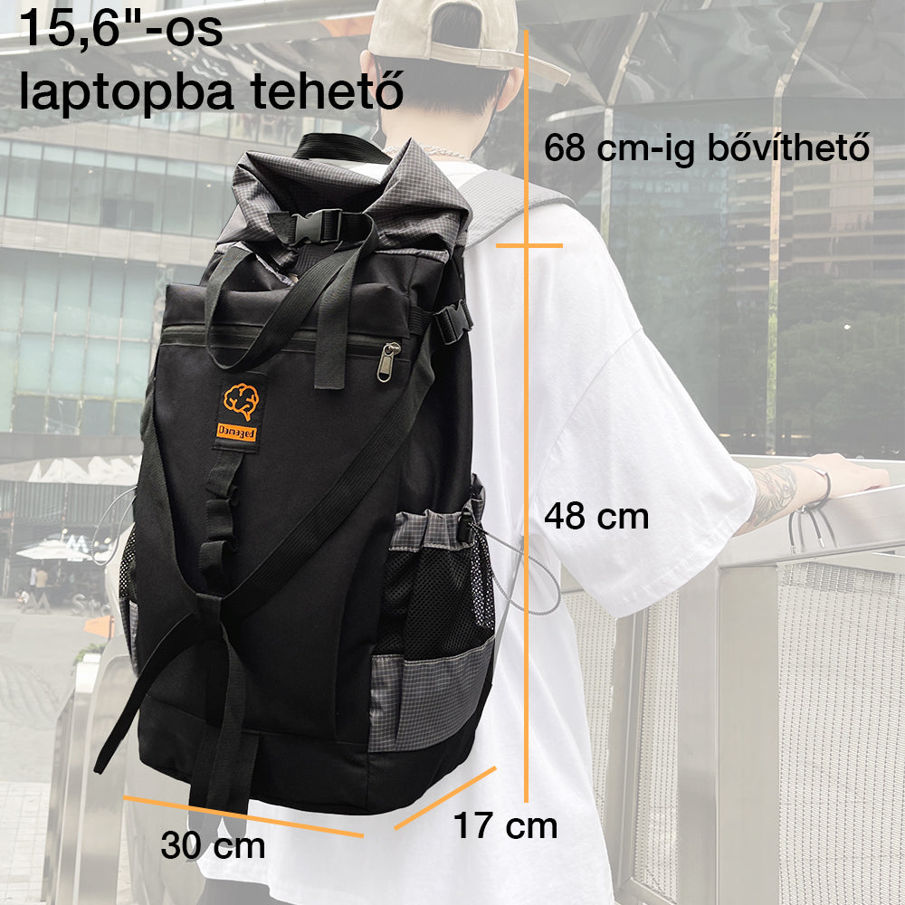 Dollcini Uniszex Laptop Hátizsák 15.6”-os Laptophoz – Ergonomikus és Vízálló Utazóhátizsák