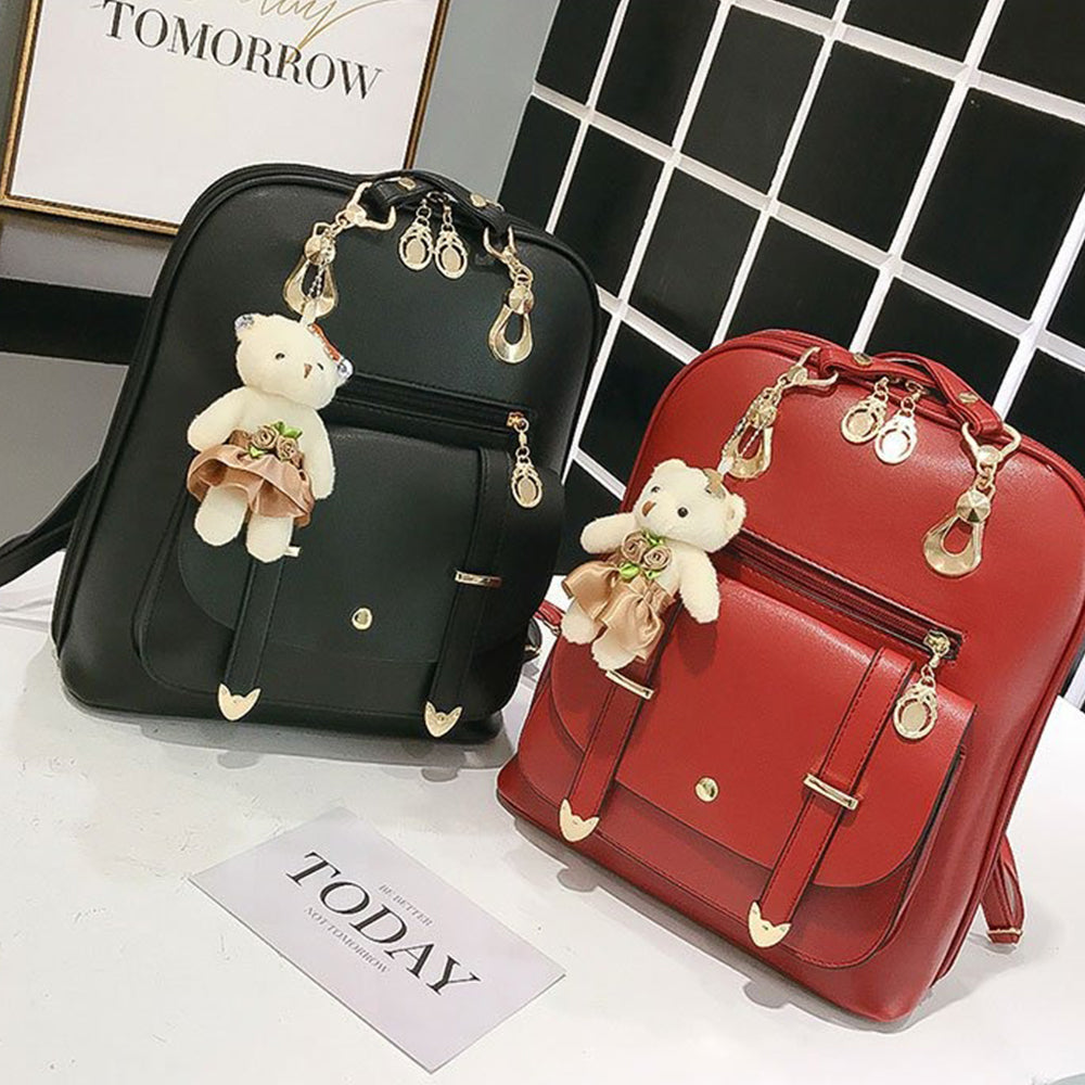 Rucsac impermeabil Dollcini pentru femei - Elegant, cu compartiment pentru laptop, buzunar antifurt, pentru școală, serviciu și călătorii