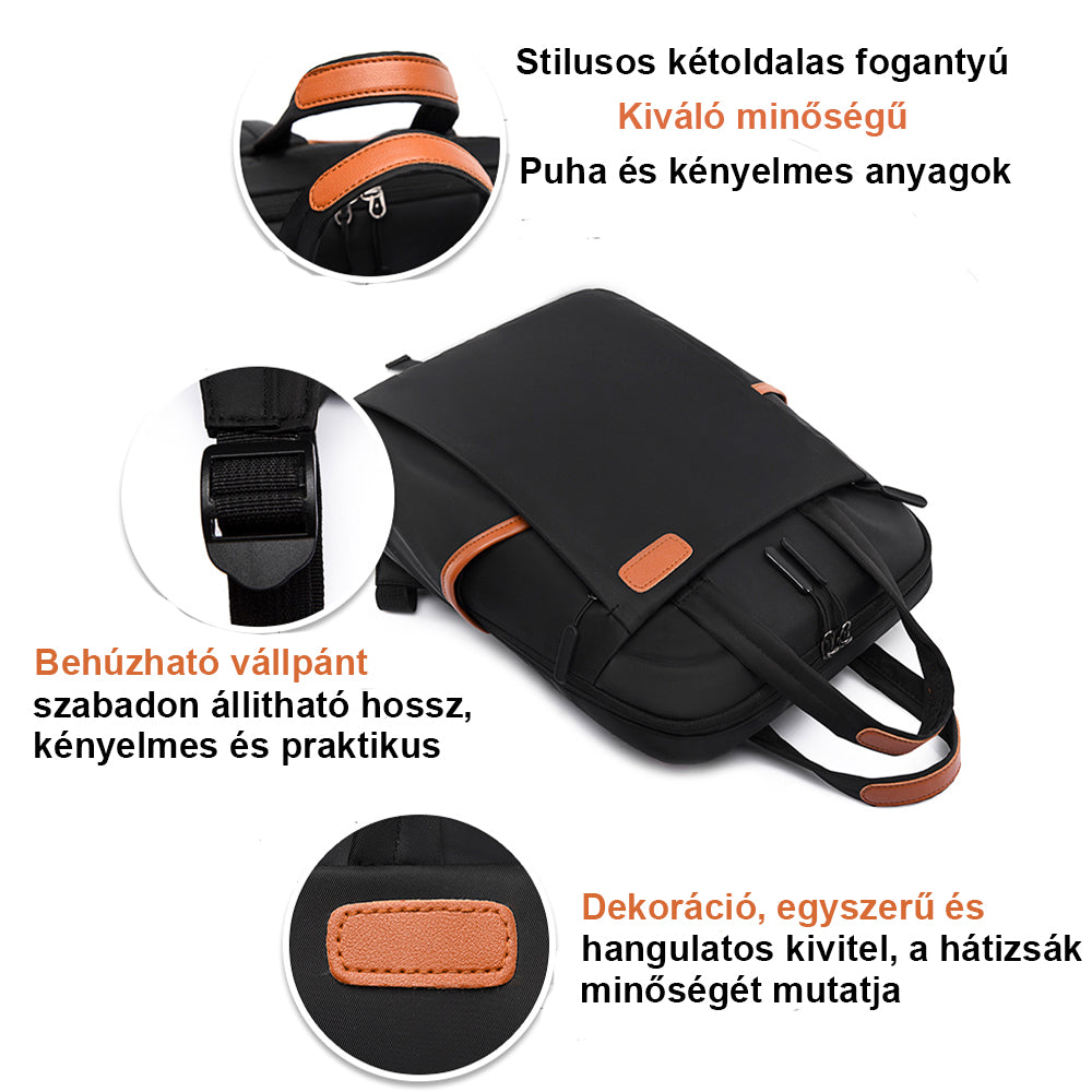 Dollcini, rucsac la modă pentru femei, ghiozdan elegant pentru școală, durabil și impermeabil, capacitate mare, multifuncțional
