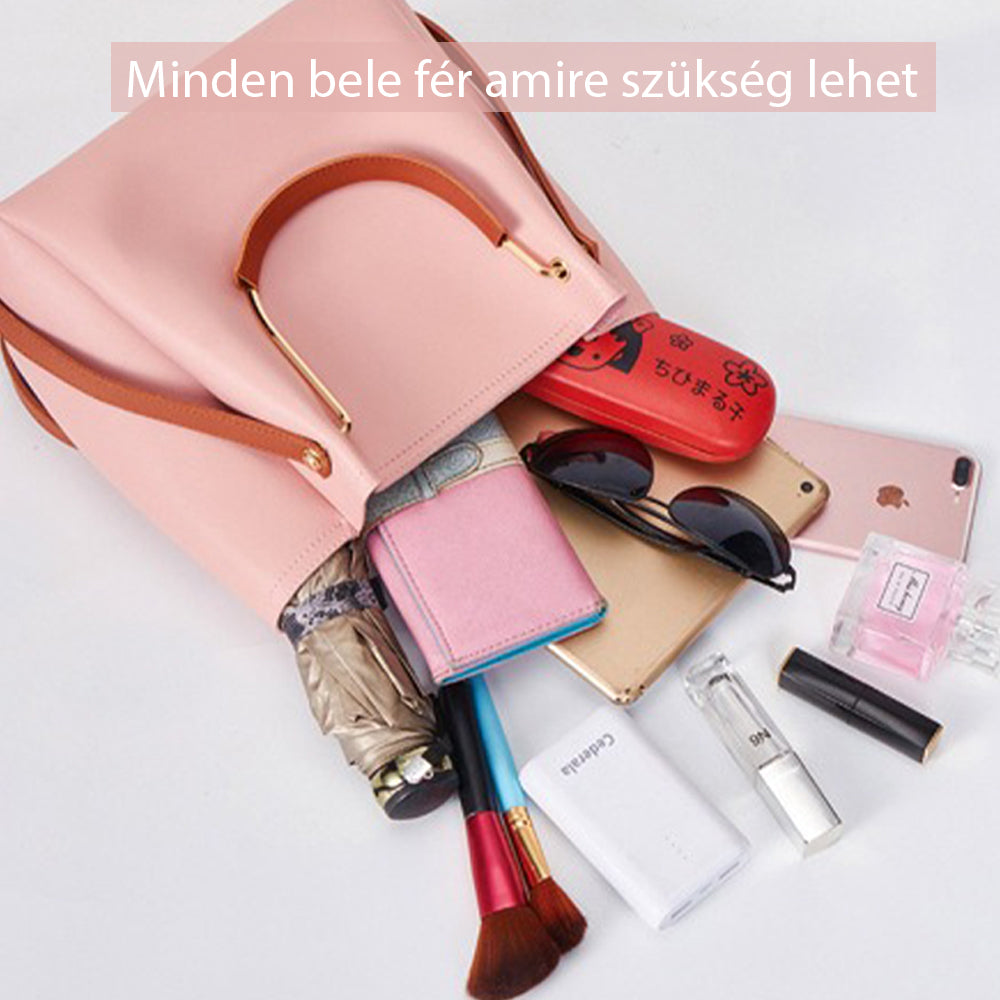 Geantă de mână pentru femei Dollcini - piele ecologică premium, geantă spațioasă și elegantă pentru uz zilnic, culori multiple