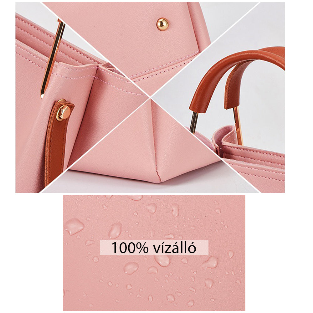 Geantă de mână pentru femei Dollcini - piele ecologică premium, geantă spațioasă și elegantă pentru uz zilnic, culori multiple