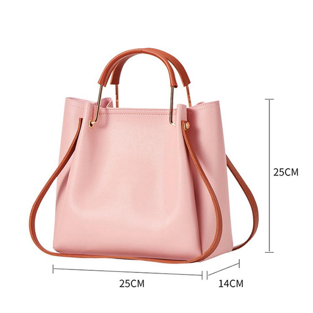 Geantă de mână pentru femei Dollcini - piele ecologică premium, geantă spațioasă și elegantă pentru uz zilnic, culori multiple