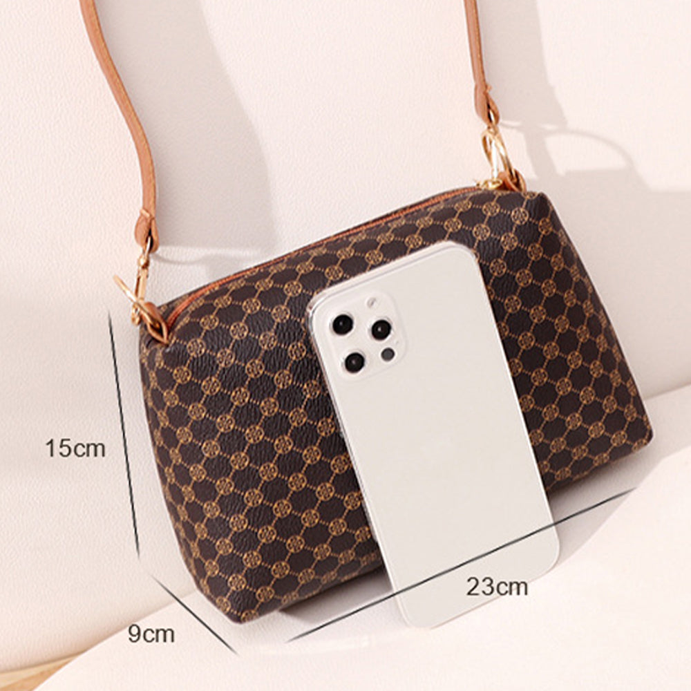 Geantă mini de damă Dollcini - Geantă la modă din piele PU cu curea detașabilă, pentru un aspect elegant și utilizare zilnică, în mai multe culori