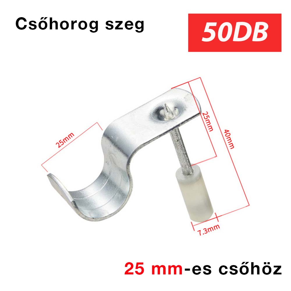NailGun Accesoriu pentru Capsator Manual – Mai Multe Tipuri și Mărimi, Set Cuie de Fixare de 7,3 mm