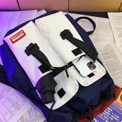 Rucsac universitar Dollcini impermeabil și ergonomic - Capacitate mare, geantă de student durabilă pentru liceeni și studenți