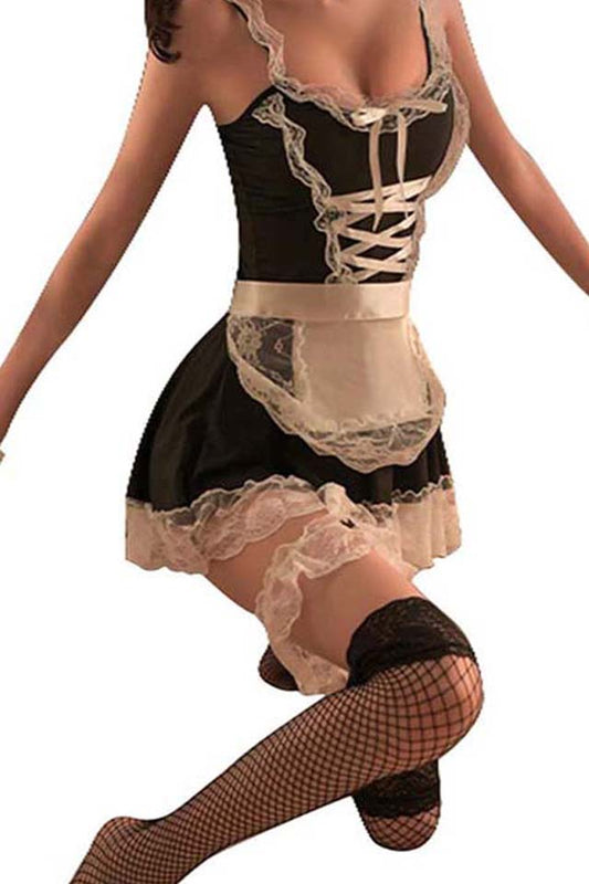 Lenjerie sexy din dantelă Dollcini – Pijamale elegante și confortabile, lenjerie intimă pentru femei pentru Ziua Îndrăgostiților și ocazii speciale