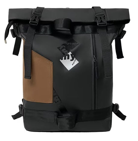 Dollcini Roll-Top Uniszex Laptop Hátizsák – Vízálló Utazóhátizsák, Nagy Kapacitású