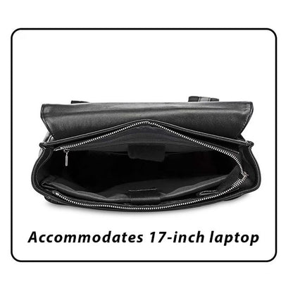 Dollcini Elegance – Rucsac Premium pentru Bărbați din Nylon Rezistent la Apă, cu Compartiment pentru Laptop și Design Ergonomic