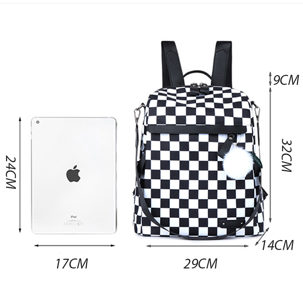 Rucsac Dollcini Oxford – Rucsac de damă impermeabil, spațios și la modă pentru serviciu, școală și călătorii