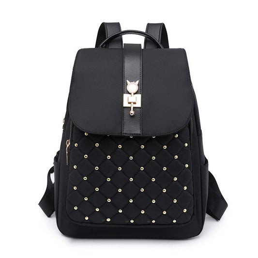 Dollcini, rucsac antifurt din nailon, capacitate mare, rucsac la modă, rucsac elegant, campus