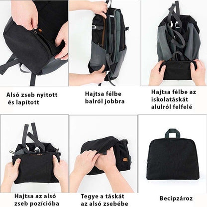 Dollcini, Rucsac unisex pentru laptop, impermeabil, Mai multe culori