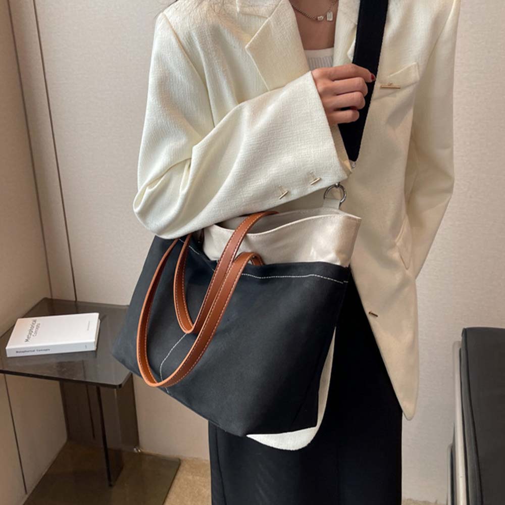Dollcini, geantă crossbody la modă pentru femei, din nailon, clasică și elegantă, impermeabilă și durabilă