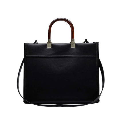 Dollcini, geantă de mână la modă pentru femei, piele ecologică, geantă elegantă crossbody, rezistentă la uzură și impermeabilă, aspect clasic