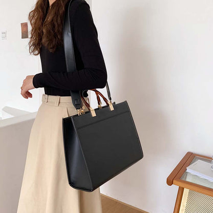 Dollcini, geantă de mână la modă pentru femei, piele ecologică, geantă elegantă crossbody, rezistentă la uzură și impermeabilă, aspect clasic