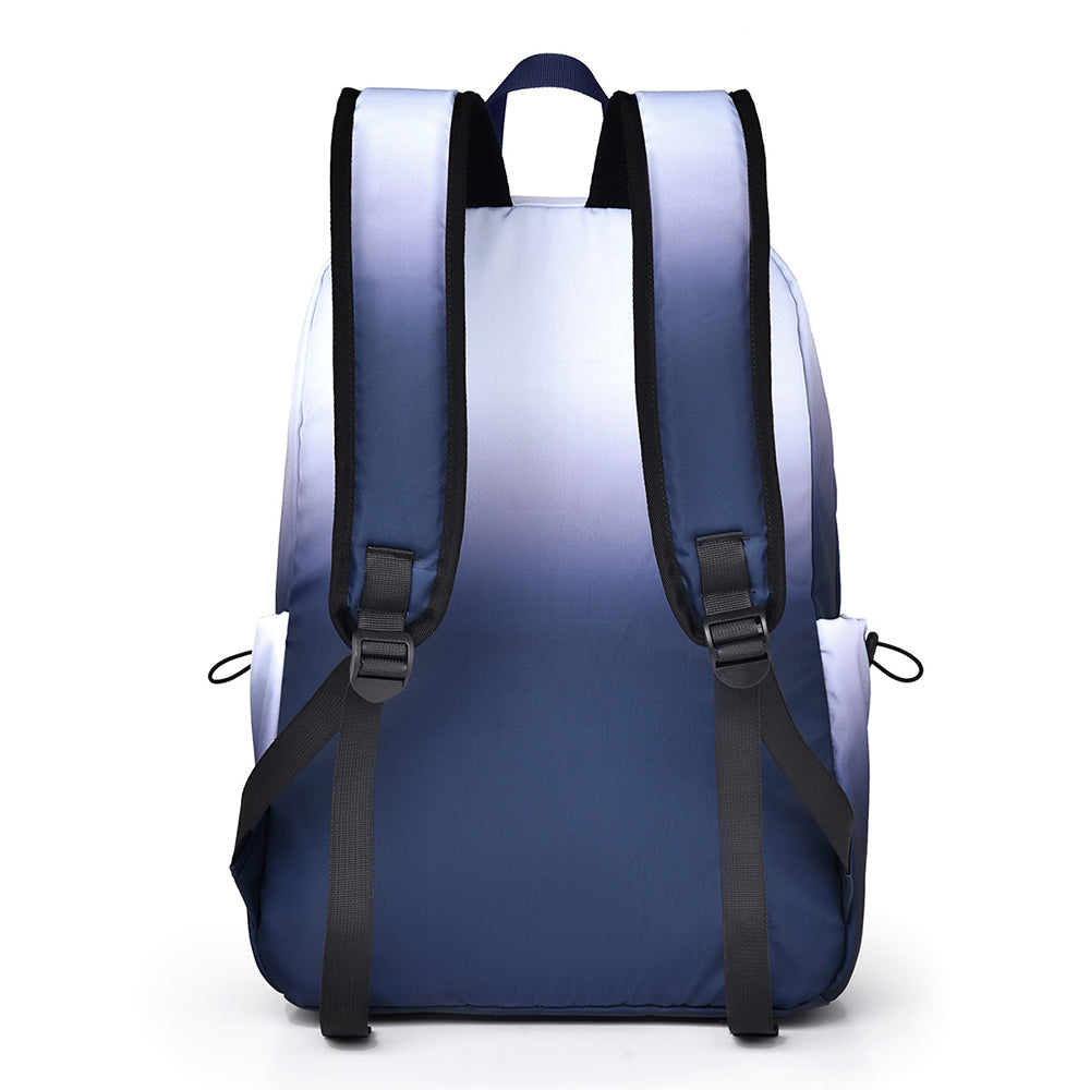 Dollcini Uniszex Laptop Hátizsák – Gradiens Mintás, Univerzális Iskolatáska