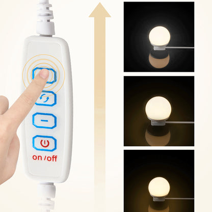 Dollcini Otthon Hollywoodi LED Sminklámpa – 10 Izzós, Tükörre