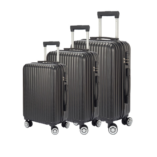 Dollcini, Set 3 valize de călătorie, 71 cm, 61 cm, 50 cm, Culori multiple
