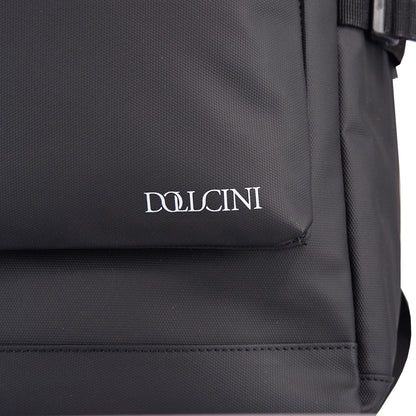 Dollcini, rucsac elegant pentru bărbați, de afaceri, impermeabil, cu deschidere largă și capacitate mare, confortabil și durabil