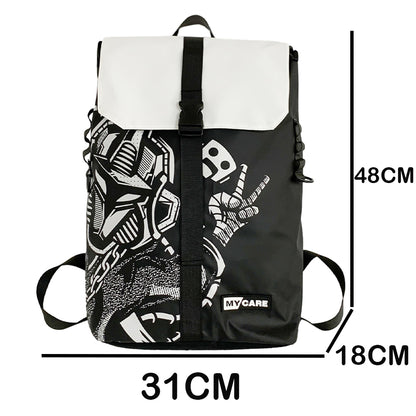 Rucsac Dollcini impermeabil și rezistent la zgârieturi pentru laptop - genți de școală, călătorie și serviciu de mare capacitate, ergonomice și elegante
