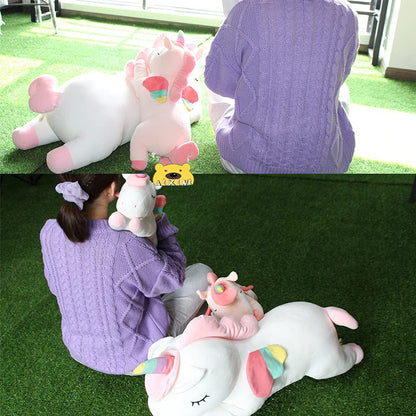 Dollcini DreamPets – Gâscă de pluș moale, capibara și unicorn în mai multe dimensiuni